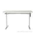 Altura manual em altura manual mesa de mesa em pé de mão manivela mesa ajustável com móveis de escritório